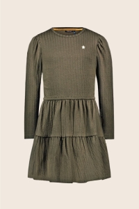 Like Flo jurk Messie army (F508-5803-355)